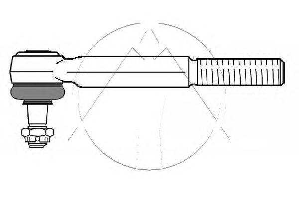 Наконечник поперечной рулевой тяги SIDEM 500132