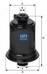 Топливный фильтр UFI 3152200