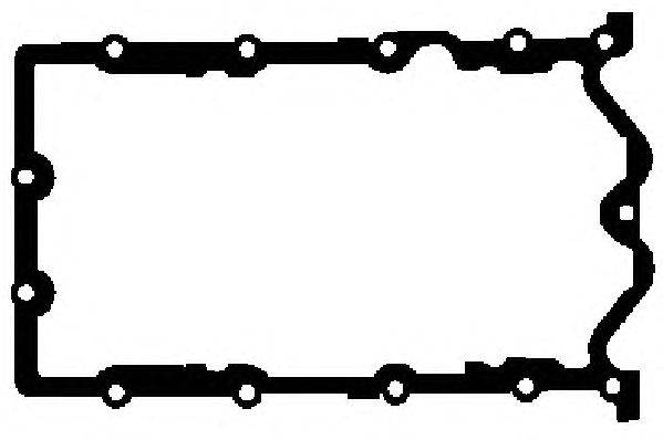 Прокладка, маслянный поддон AJUSA 14089700