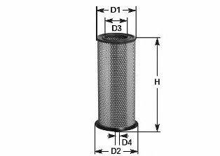 Воздушный фильтр CLEAN FILTERS MA 548