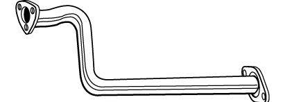 Труба выхлопного газа FONOS 14498