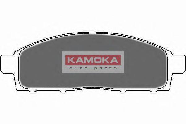 Комплект тормозных колодок, дисковый тормоз KAMOKA 24529