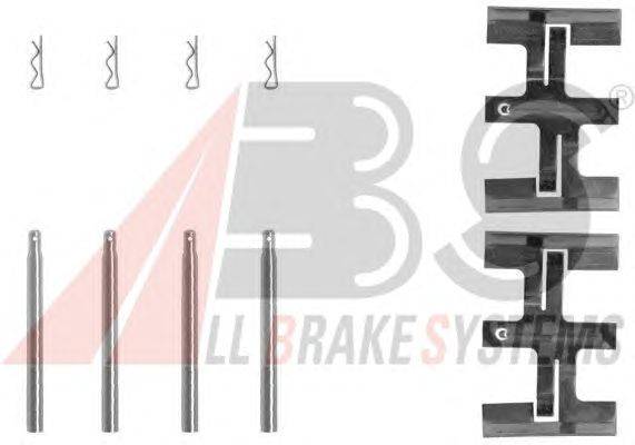 Комплектующие, колодки дискового тормоза CARRAB BRAKE PARTS 2110