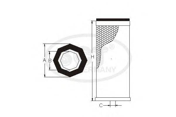 Воздушный фильтр SCT Germany SB 3171