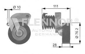 Натяжной ролик, поликлиновой  ремень FLENNOR FS99313