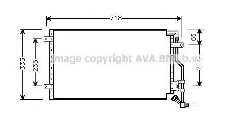 Конденсатор, кондиционер AVA QUALITY COOLING FT5175