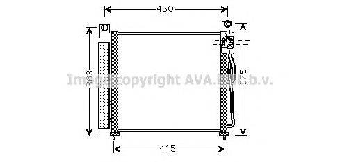 Конденсатор, кондиционер AVA QUALITY COOLING KA5065