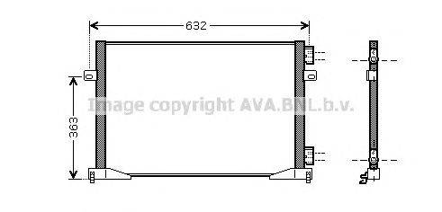 Конденсатор, кондиционер AVA QUALITY COOLING RT5339