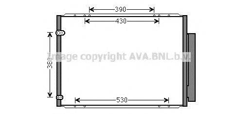 Конденсатор, кондиционер AVA QUALITY COOLING TO5573