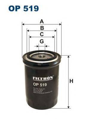 Масляный фильтр FILTRON OP519