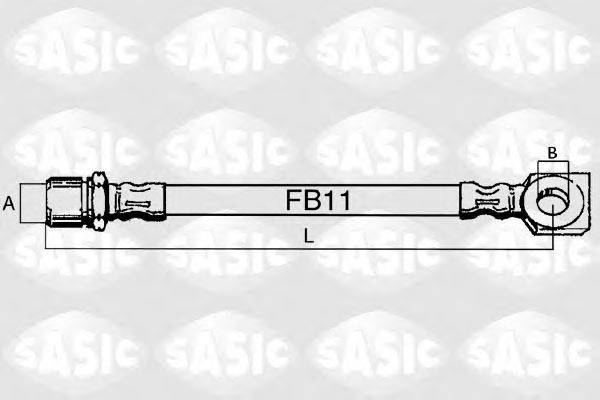 Тормозной шланг SASIC 6606050