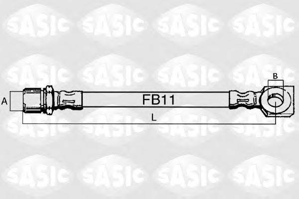 Тормозной шланг SASIC SBH6364