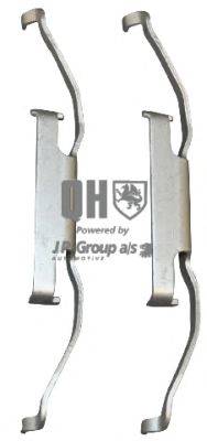 Комплектующие, колодки дискового тормоза JP GROUP BFK613