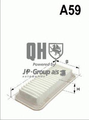 Воздушный фильтр JP GROUP QFA0545