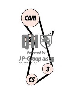 Комплект ремня ГРМ JP GROUP QBK260