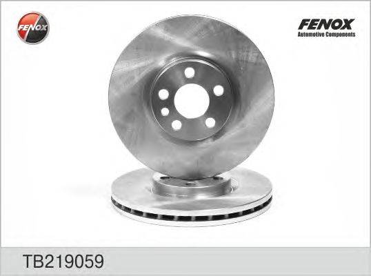 Тормозной диск FENOX TB219059
