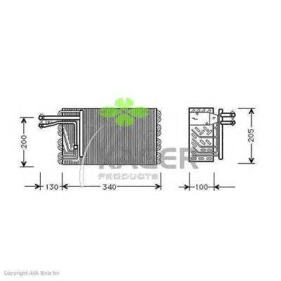 Испаритель, кондиционер KAGER 94-5693