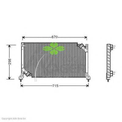 Конденсатор, кондиционер KAGER 94-6299