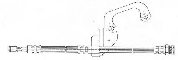 Тормозной шланг KAWE 511956