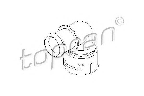 Фланец охлаждающей жидкости TOPRAN 111235