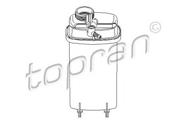 Компенсационный бак, охлаждающая жидкость TOPRAN 500 791