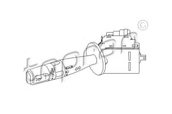 Мигающий указатель TOPRAN 722 037