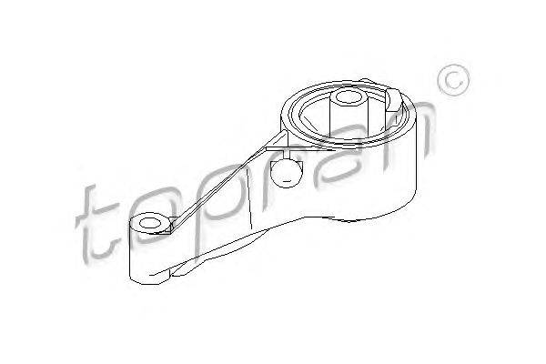 Подвеска, двигатель TOPRAN 207 681