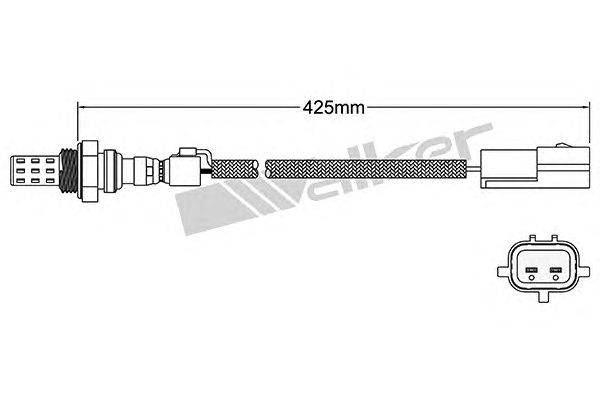 Лямбда-зонд WALKER PRODUCTS 250-22076