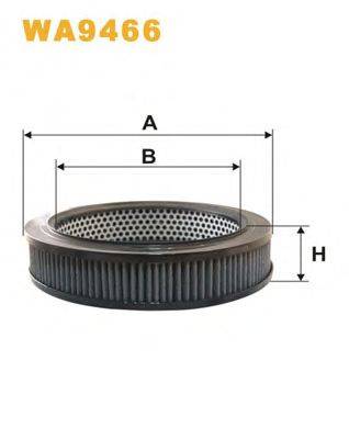 Воздушный фильтр WIX FILTERS WA9466
