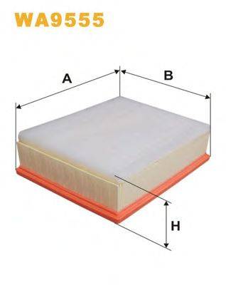 Воздушный фильтр WIX FILTERS WA9555