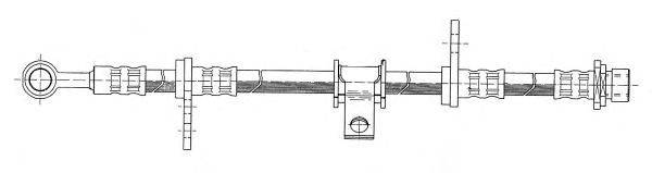 Тормозной шланг CEF 511448