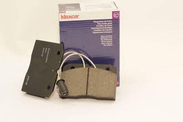 Комплект тормозных колодок, дисковый тормоз KLAXCAR FRANCE 24263