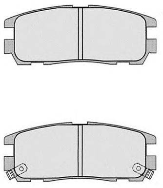 Комплект тормозных колодок, дисковый тормоз HAVAM 2893