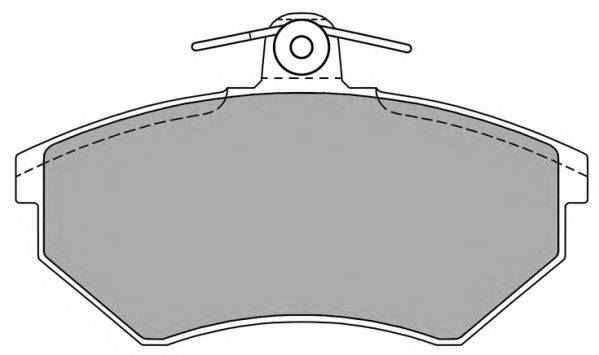 Комплект тормозных колодок, дисковый тормоз FREMAX FBP-0443-01