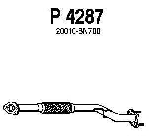 Труба выхлопного газа FENNO P4287