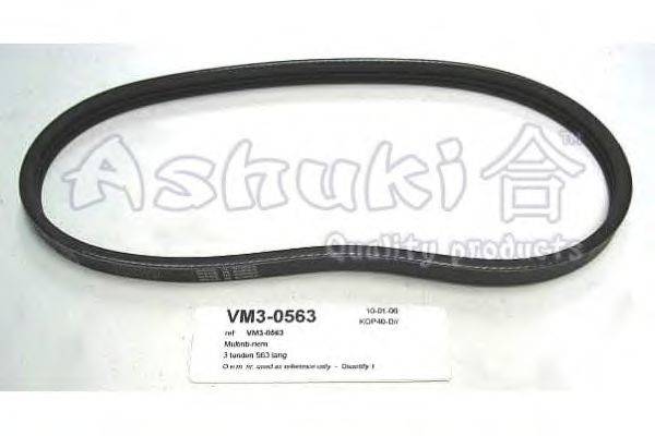 Поликлиновой ремень ASHUKI VM3-0563