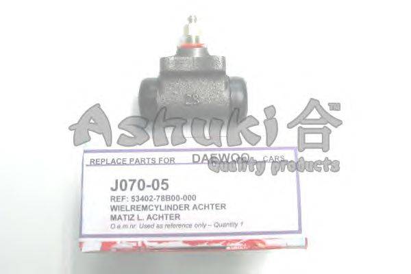 Колесный тормозной цилиндр ASHUKI J07005