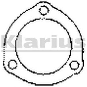Прокладка, труба выхлопного газа KLARIUS 400434