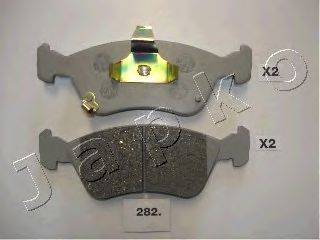 Комплект тормозных колодок, дисковый тормоз JAPKO 50282