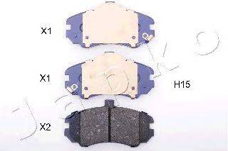 Комплект тормозных колодок, дисковый тормоз JAPKO 50H15