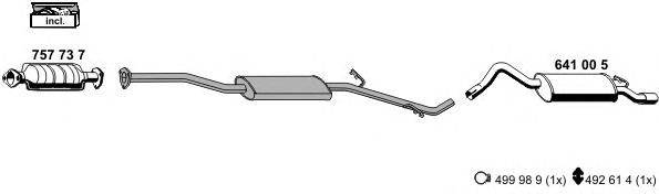 Система выпуска ОГ ERNST 190110