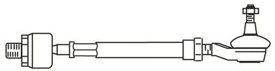 Поперечная рулевая тяга FRAP T394