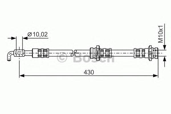 Тормозной шланг LUCAS ELECTRICAL 9004425