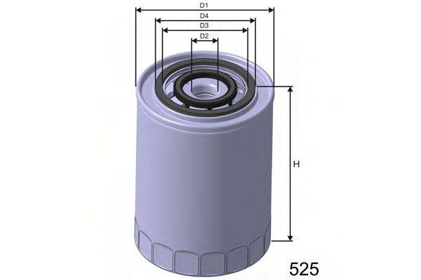 Масляный фильтр MISFAT Z303