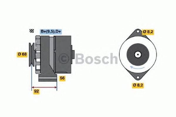 Генератор BOSCH 0 986 036 930