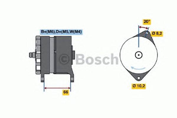 Генератор BOSCH 4205