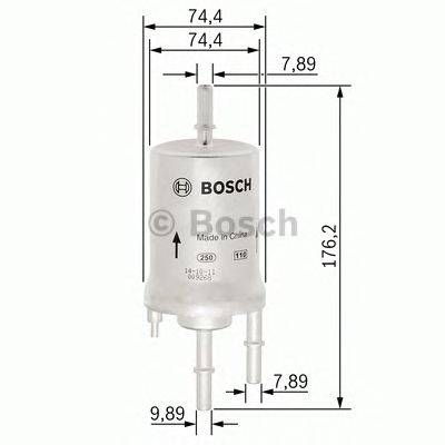 Топливный фильтр BOSCH F026403003