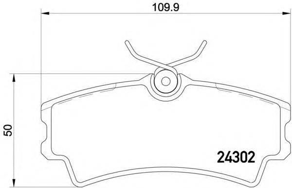 Комплект тормозных колодок, дисковый тормоз HELLA PAGID 8DB 355 006-821