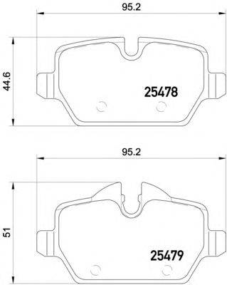 Комплект тормозных колодок, дисковый тормоз HELLA PAGID 8DB 355 020-111