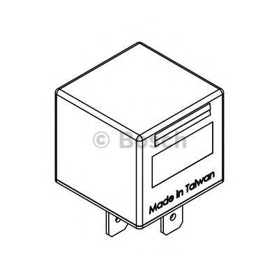Реле, рабочий ток; Реле BOSCH 0 986 AH0 251